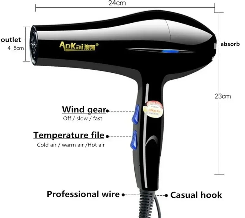 Professional Powerful Hair Dryer