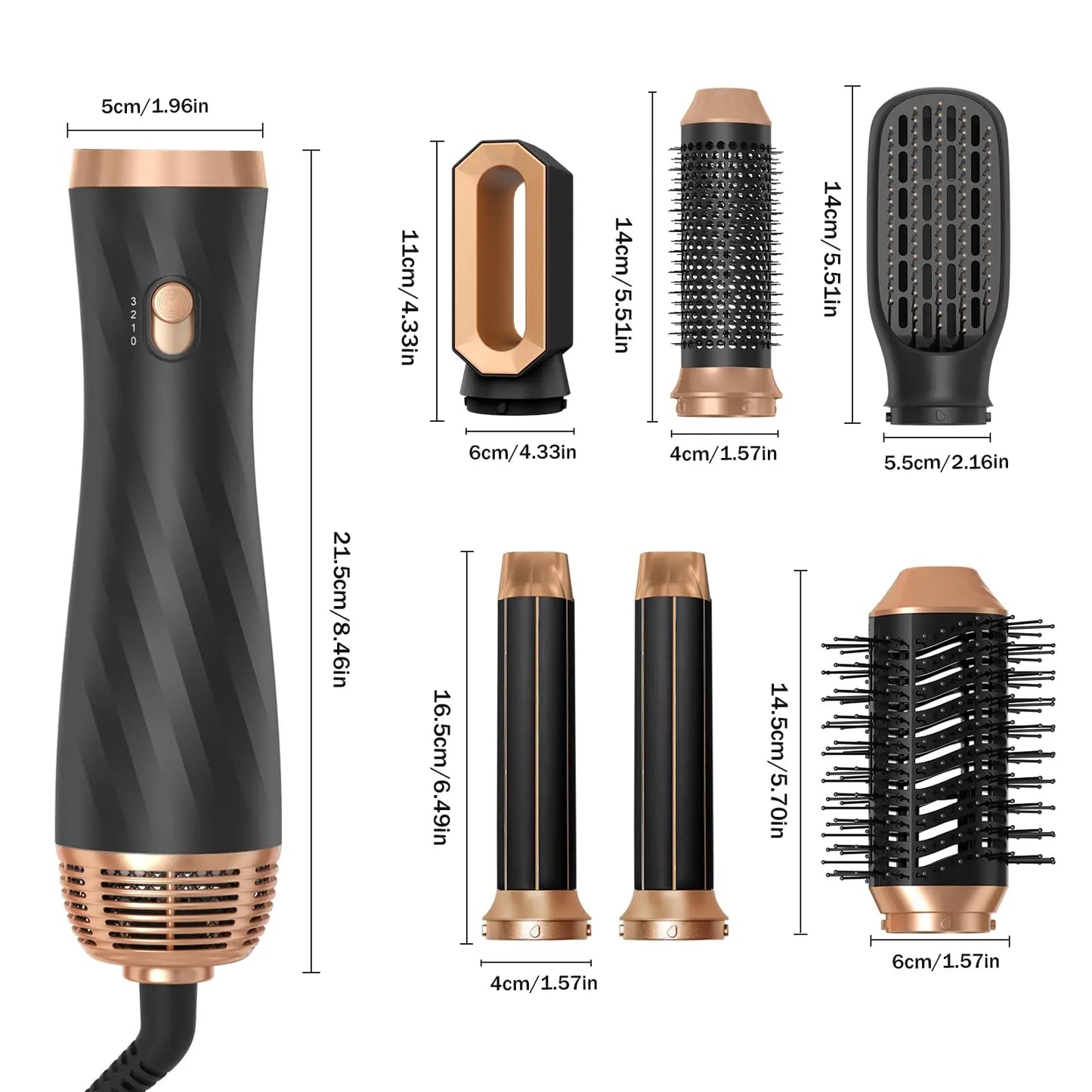 Hair Dryer Brush Hot Air Brush