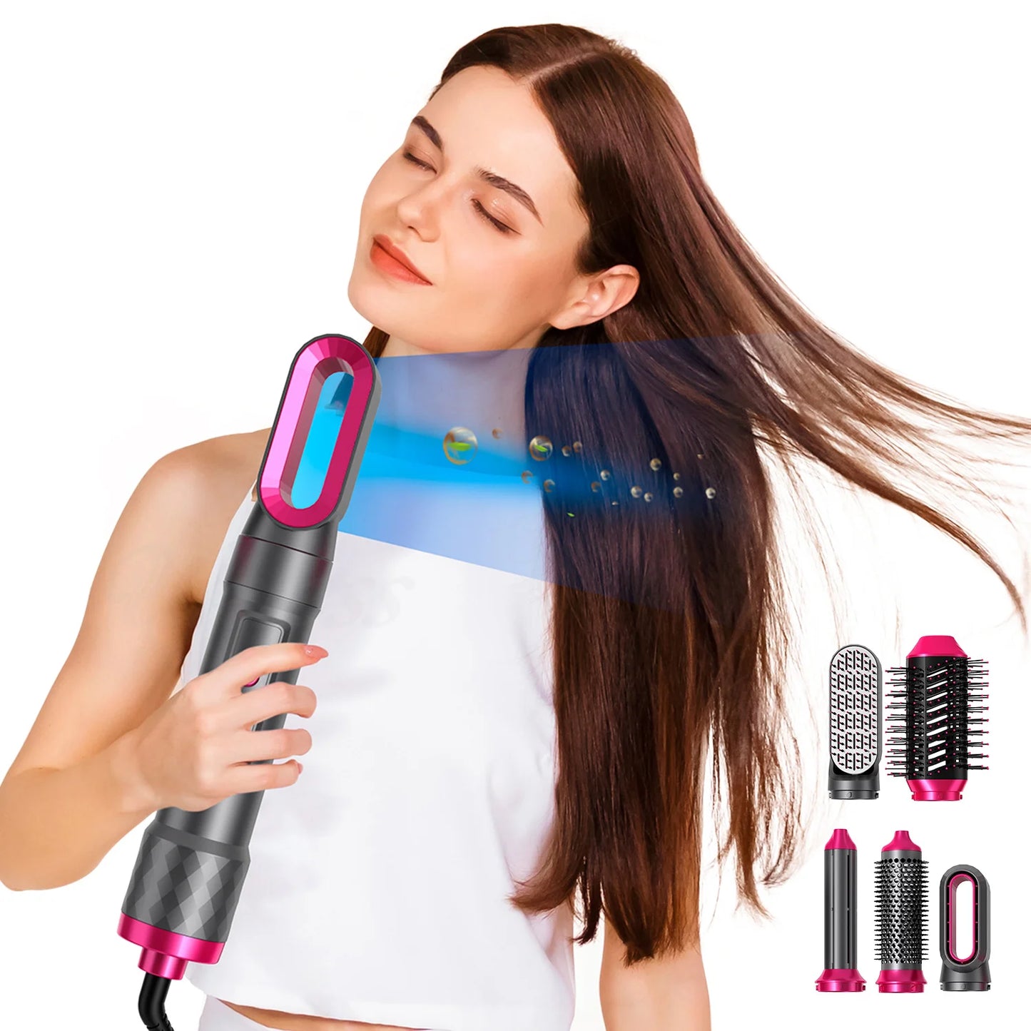 Professional Hair Dryer Volumizer Hot Air Brush