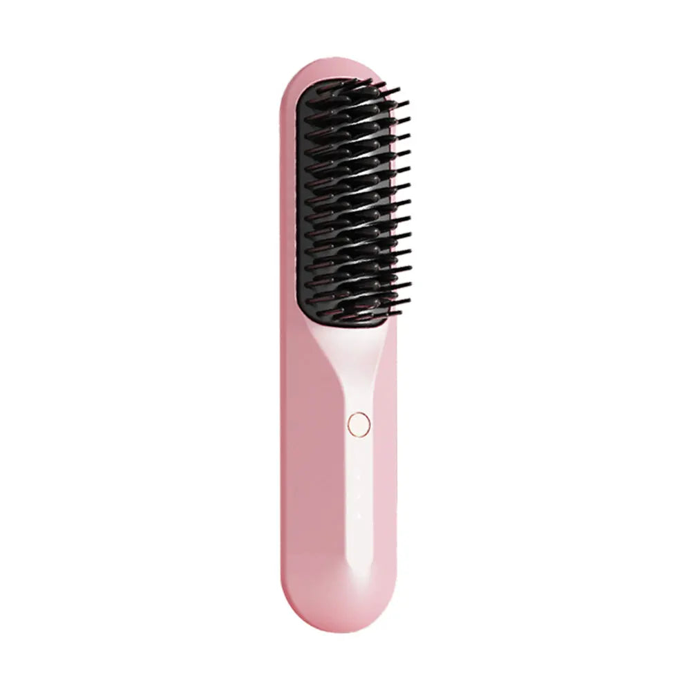 Cordless Electric Hair Brushes Straightener