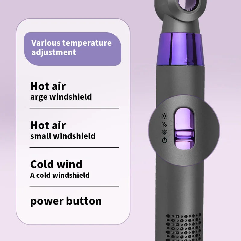 women's high-power hot air comb