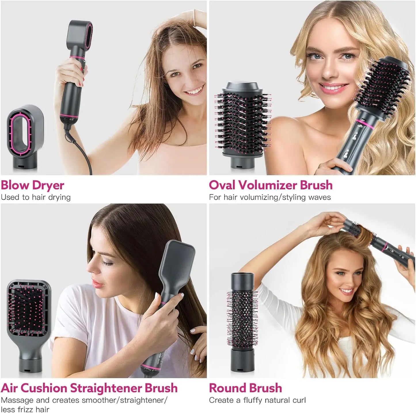 Hair Dryer Brush&Volumizer