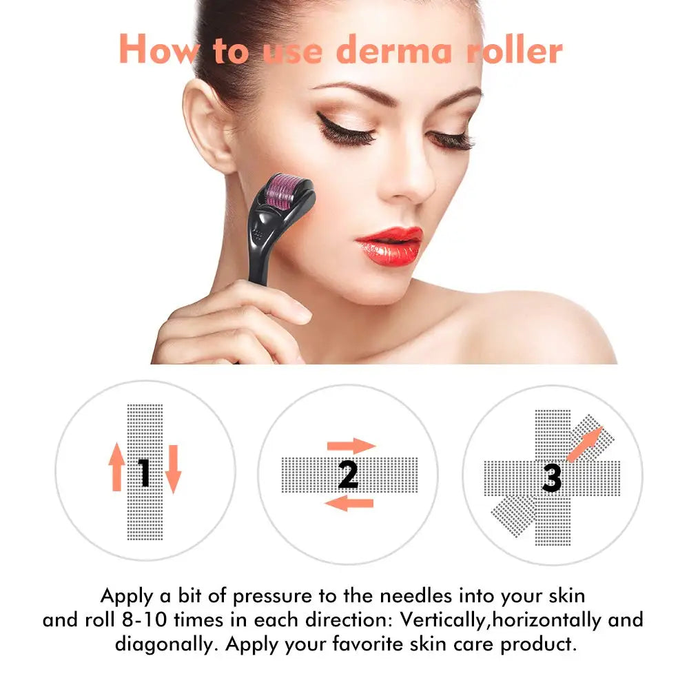 Derma Roller for Hair Growth Beard Growth