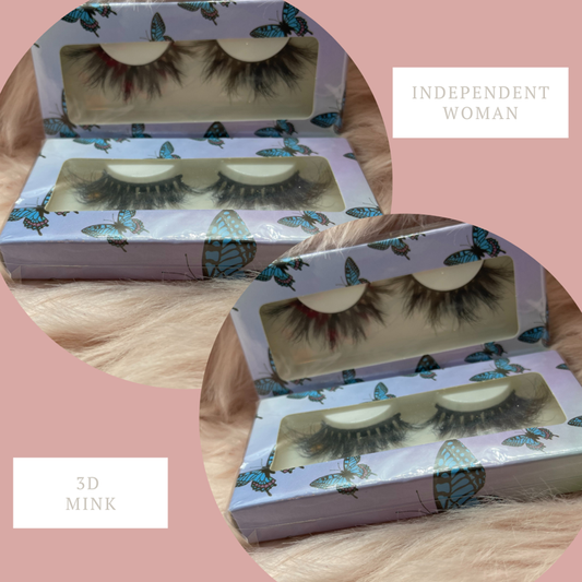 3D mink lashes
